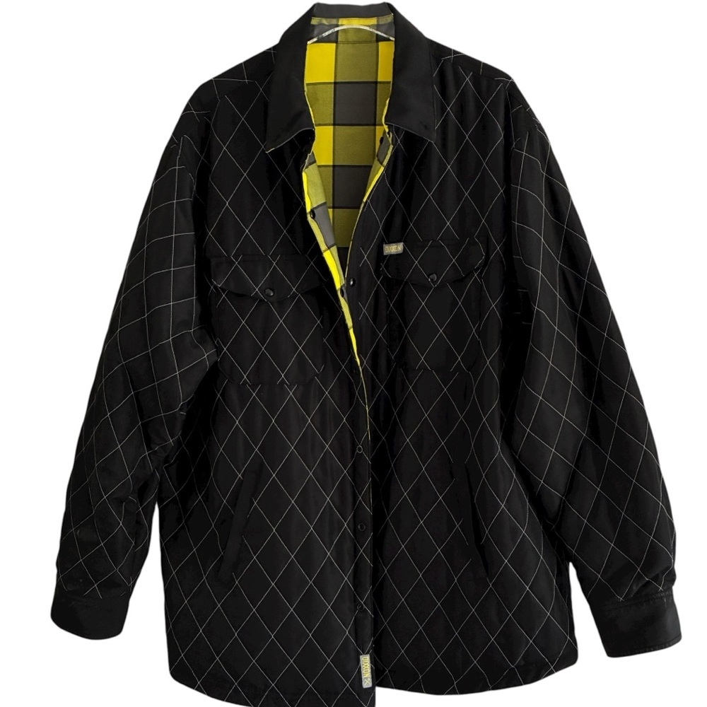 Dixxon Defender Reversible Hi Vis Reflective Streetwear Workwear Jacket Size XXL - Picture 3 of 15